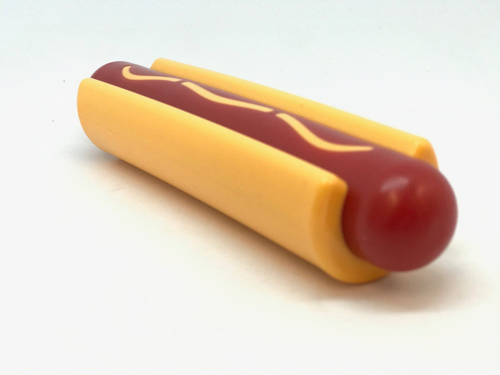 Hot Dog Chew Toy – Durable, Flavorful Fun for Dogs
