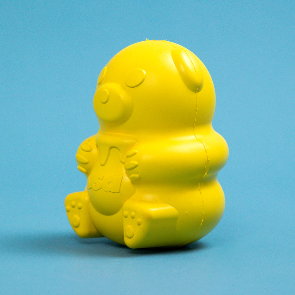 Honey Bear Treat Dispenser Chew Toy — Interactive Treat-Dispensing Toy for Dogs
