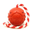 Durable Rubber Rope Dog Toy for Tough Chewers