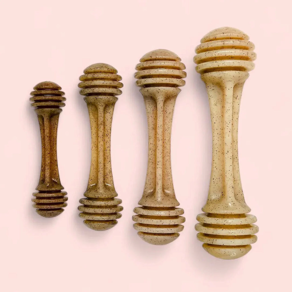 Honey Bone Chew Toy — Durable, Flavorful Teething Toy for Puppies